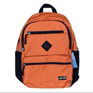 Levi's Men's 18” Backpack in Bold Orange
